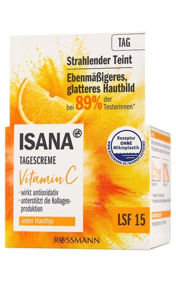 ISANA ISANA Vitamin C dienas krēms, 50ml 50 ml