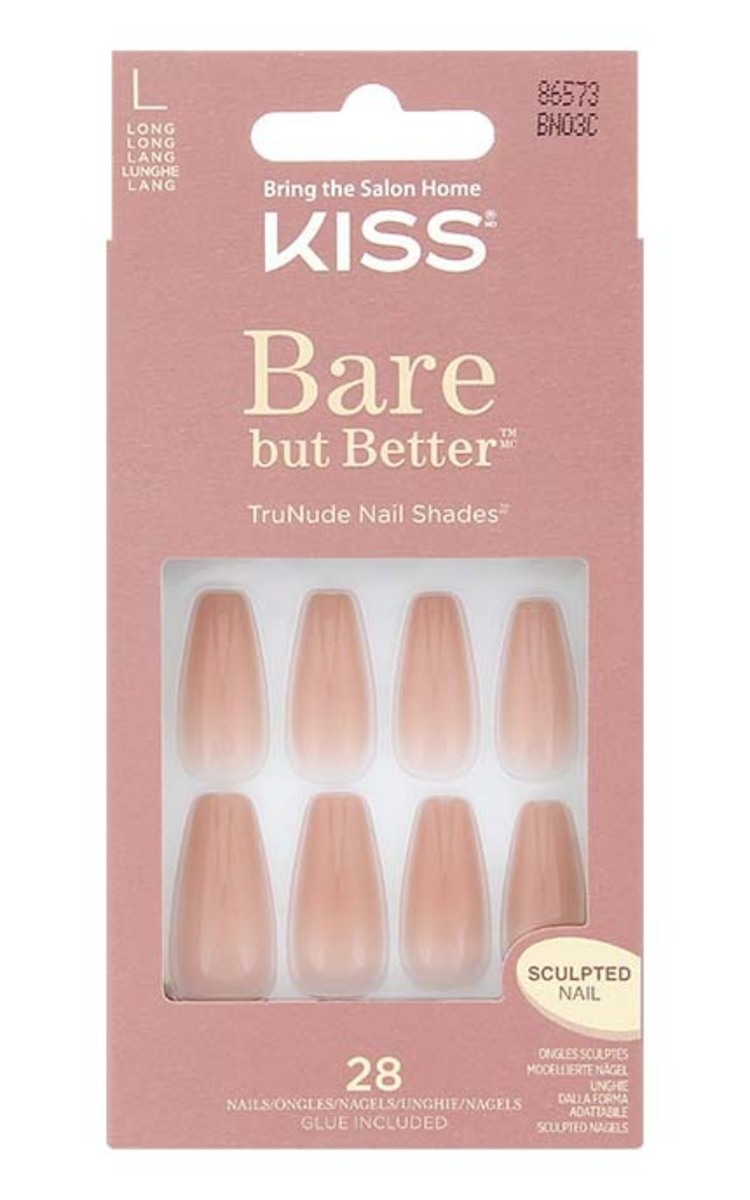 KISS KISS Bare but Better комплект накладных гелевых ногтей 1 шт