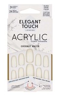 ELEGANT TOUCH Acrylic Color Infusions комплект накладных ногтей, Coconut Water, 24шт.