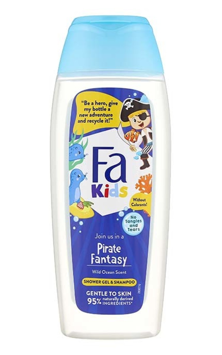 FA FA KIDS Pirate Fantasy детский гель для душа, 400мл 400 мл