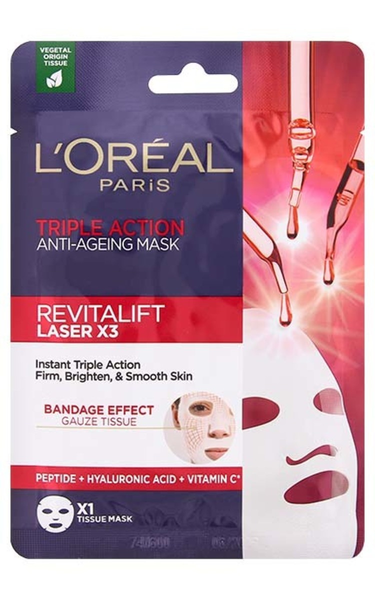 L`OREAL L’OREAL Revitalift Laser X3 aнтивозрастная маска, 28г 1 шт