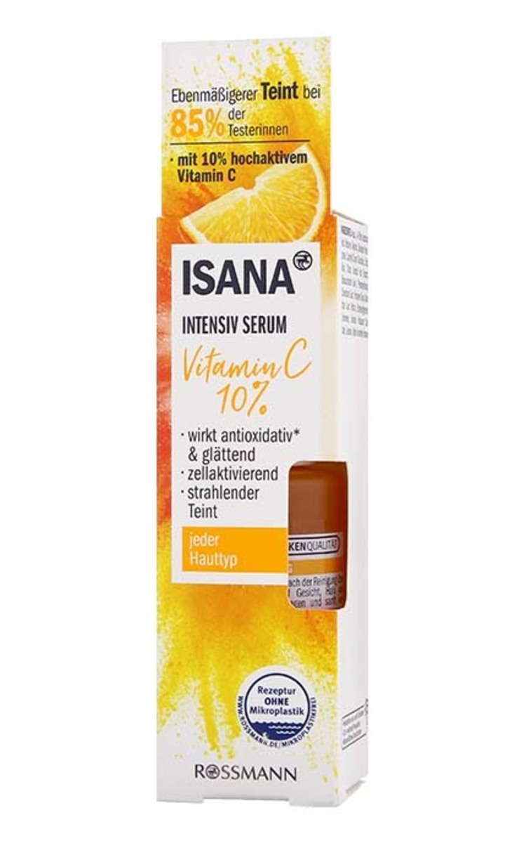 ISANA ISANA Vitamin C 10% intensīvs serums ādai, 30ml 30 ml