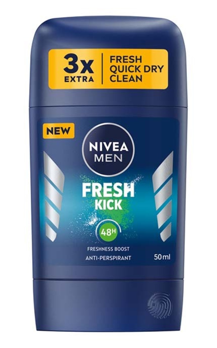 NIVEA MEN NIVEA MEN Fresh Kick 48H антиперспирант-карандаш, 50мл 50 мл