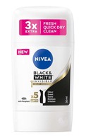 NIVEA Black&White Invisible Silky Smooth антиперспирант-карандаш, 50мл