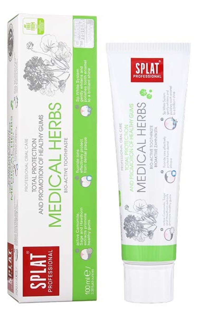 SPLAT SPLAT Professional Medical Herbs зубная паста, 100мл 100 мл