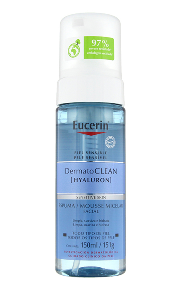 EUCERIN EUCERIN DermatoClean [Hyaluron] attīrošās putas sejai, 150ml 150 ml