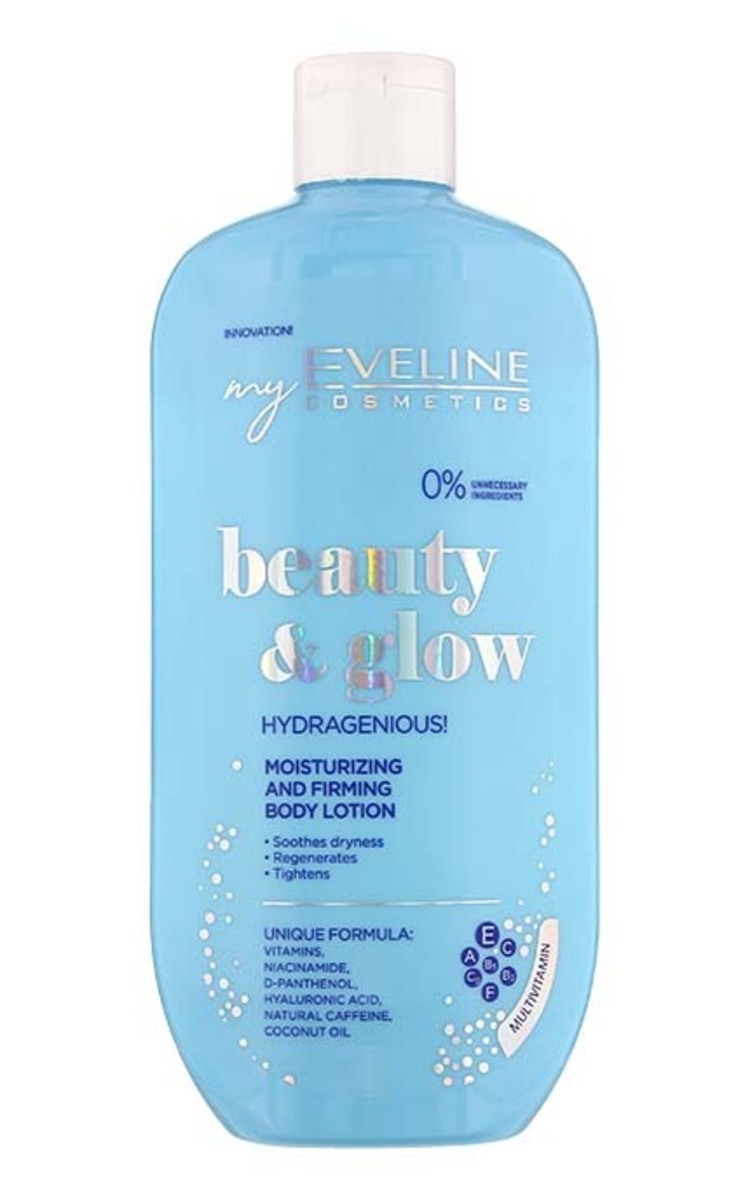 EVELINE EVELINE Beauty&Glow ķermeņa losjons, mitrinošs un nostiprinošs, 350ml 350 ml