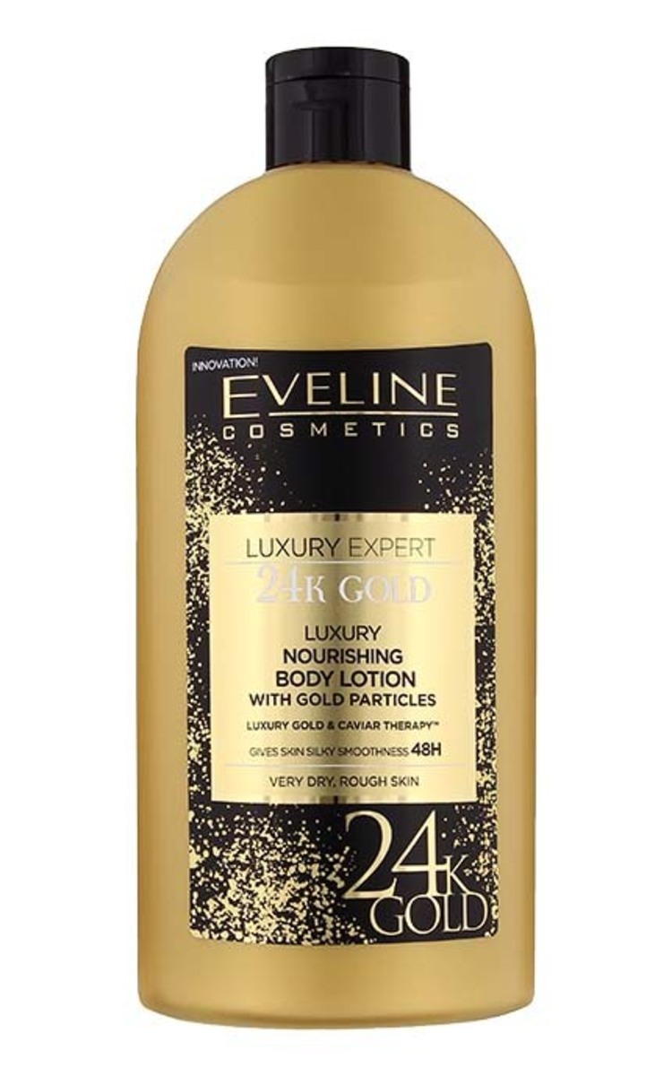 EVELINE EVELINE Luxury Expert 24 Gold лосьон для тела, питательный, с частицами золота, 350мл 350 мл