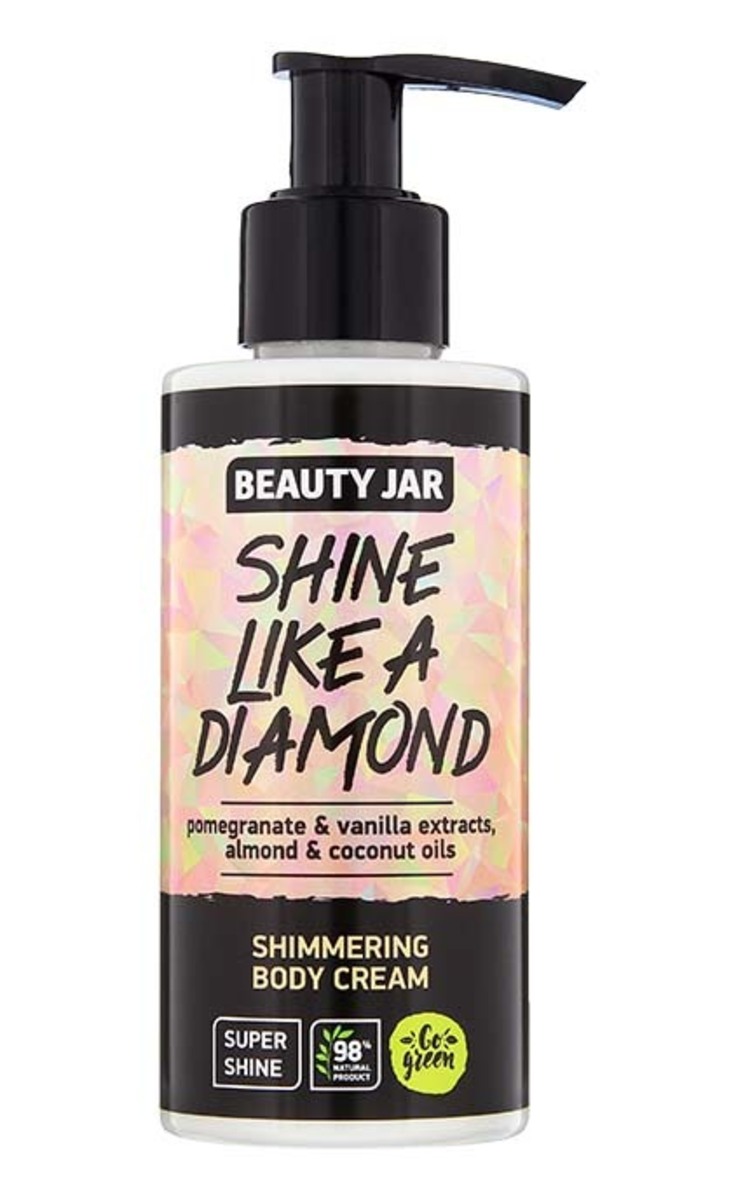 BEAUTY JAR BEAUTY JAR Shine Like A Diamond крем для тела с блестками, 150мл 150 мл