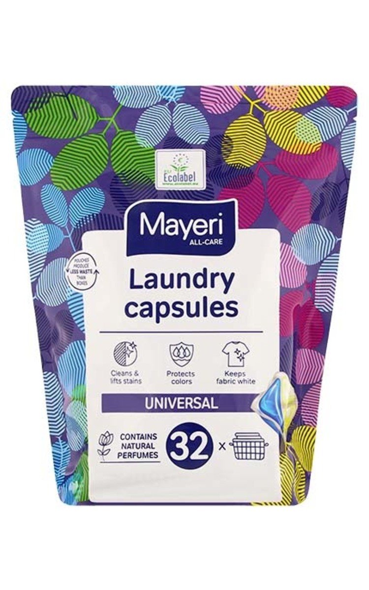 MAYERI MAYERI All-Care Universal капсулы для стирки белья, 32шт 32 шт