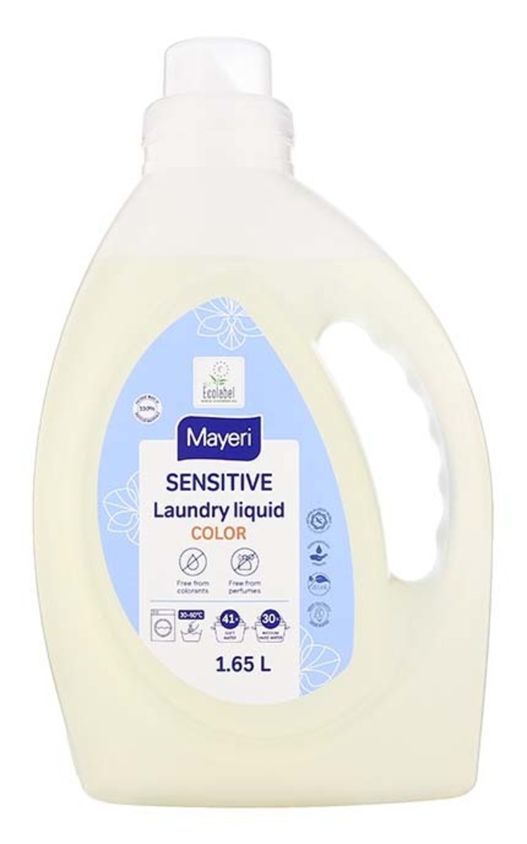 MAYERI MAYERI Sensitive Color veļas mazgāšanas želeja, 1.65l 1650 ml