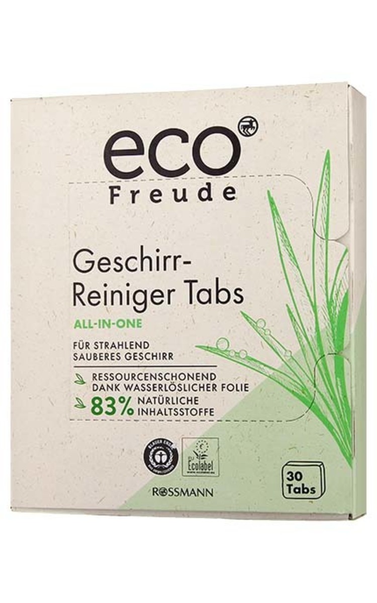 ECO FREUDE ECO FREUDE All-in-One tabletes trauku mazgājamai mašīnai, 30gab. 30 gab.