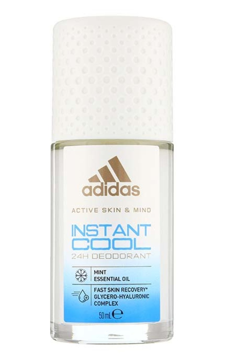 ADIDAS ADIDAS Instant Cool 24H dezodorants-rullītis sievietēm, 50ml 50 ml