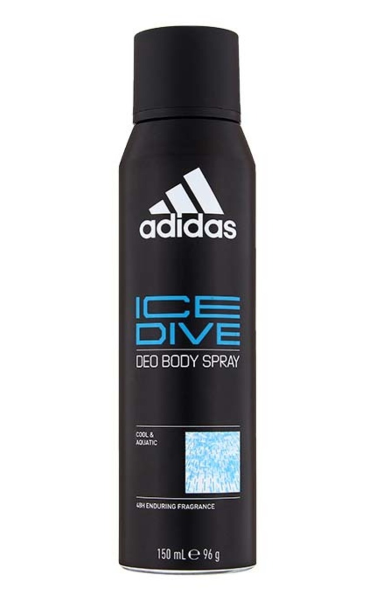 ADIDAS MEN ADIDAS MEN Ice Dive izsmidzināms dezodorants, 150ml 150 ml