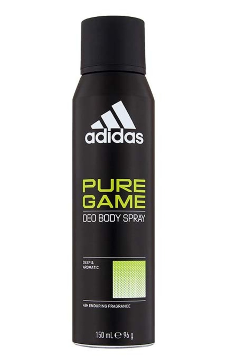 ADIDAS MEN ADIDAS MEN Pure Game распыляемый дезодорант, 150мл 150 мл