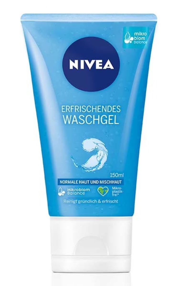 NIVEA VISAGE NIVEA Освежающий гель для умывания лица, для нормальной и комбинированной кожи, 150мл 150 мл