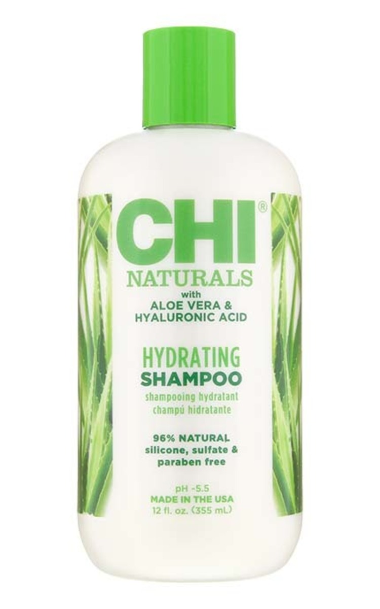 CHI LUXURY CHI NATURALS Aloe Vera & Hyaluronic Acid увлажняющий шампунь для волос, 355мл 355 мл