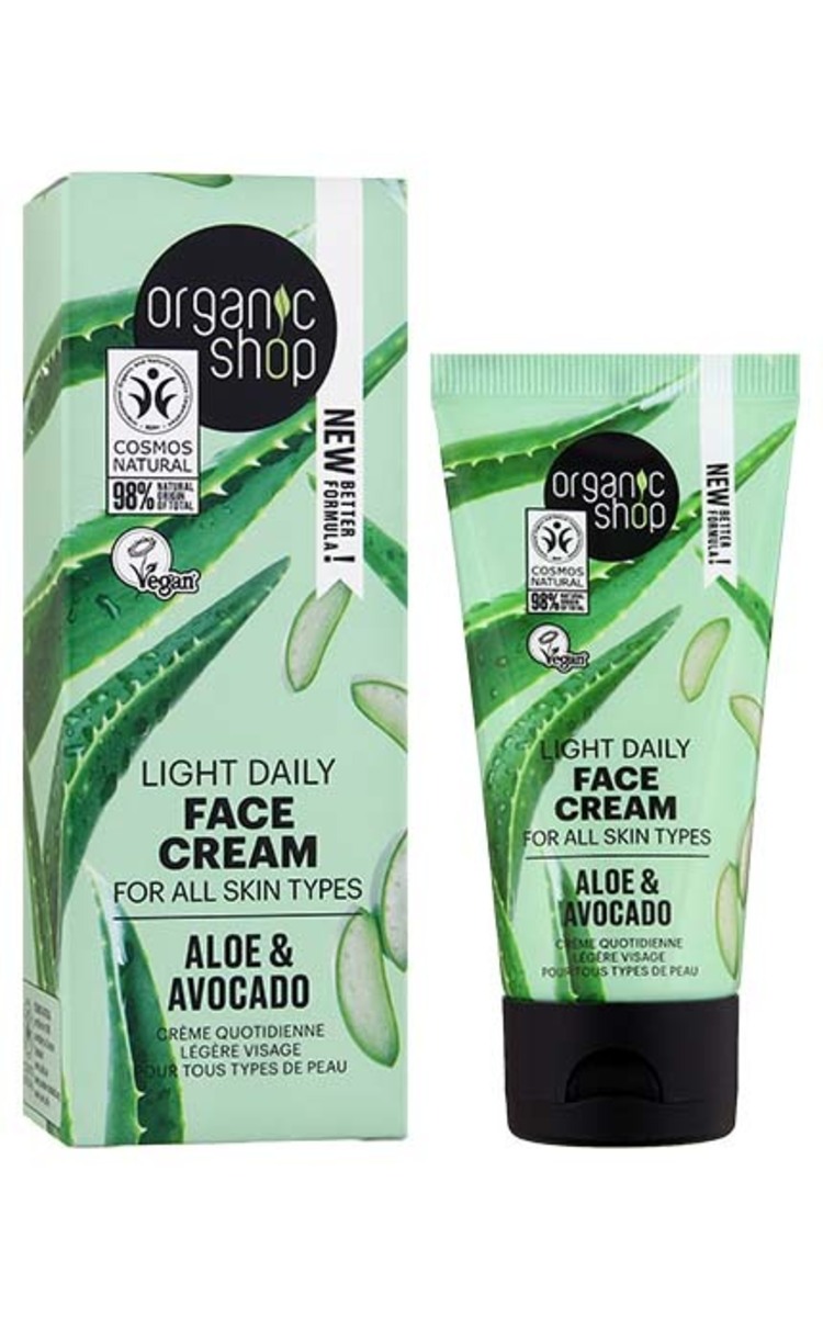 ORGANIC SHOP ORGANIC SHOP Aloe&Avocado крем для лица, 50мл 50 мл