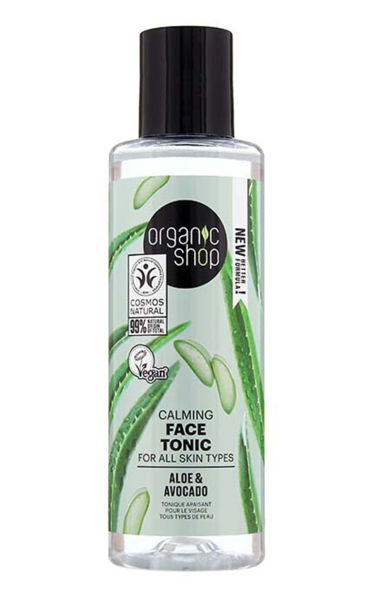 ORGANIC SHOP ORGANIC SHOP Aloe&Avocado успокаивающий тоник для лица, 150мл 150 мл