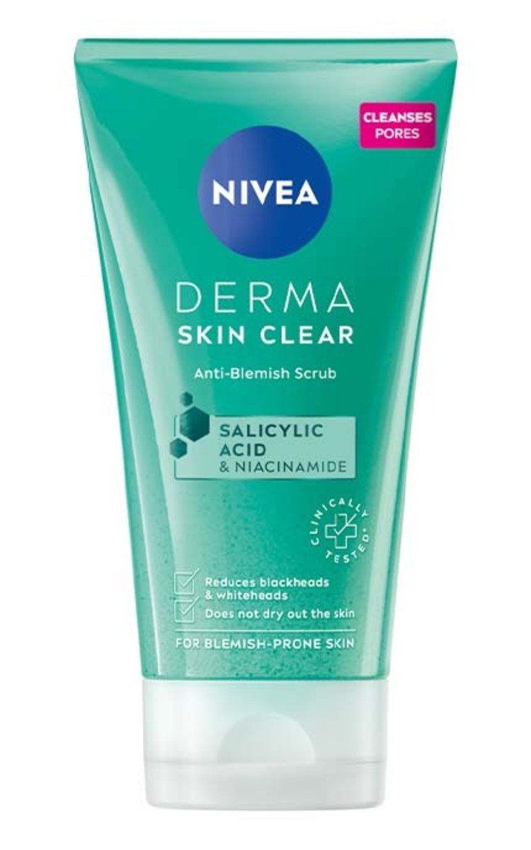 NIVEA VISAGE NIVEA Derma Skin Clear cкраб для проблемной кожи, 150мл 150 мл