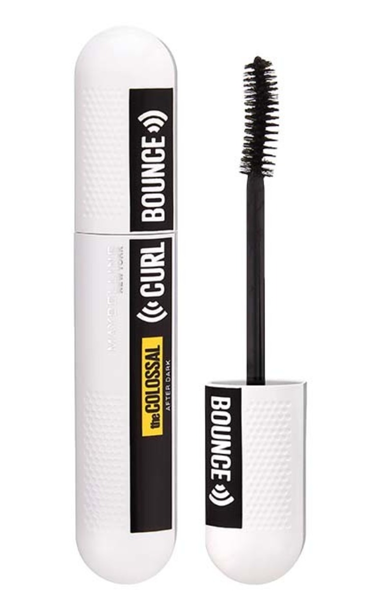 MAYBELLINE MAYBELLINE The Colossal Curl Bounce тушь для ресниц, After Dark, 10мл Ultra Black