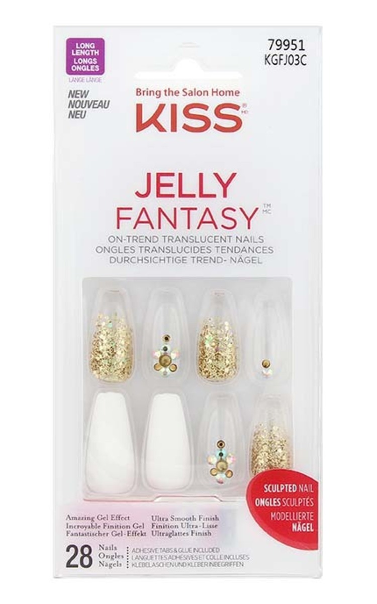 KISS KISS Gel Fantasy комплект накладных гелевых ногтей 1 шт