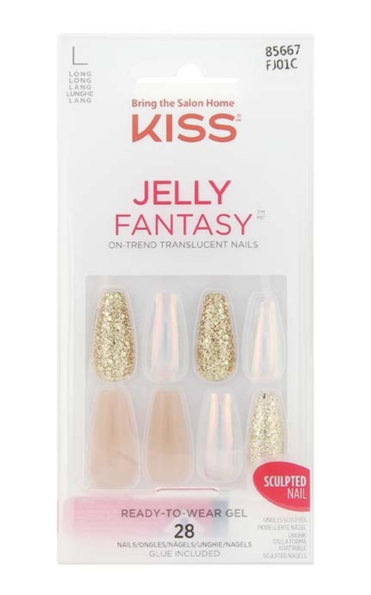 KISS KISS Gel Fantasy комплект накладных гелевых ногтей 1 шт