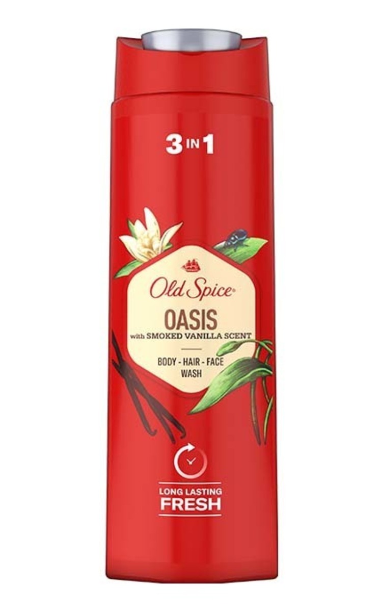 OLD SPICE OLD SPICE Oasis 3in1 мужской гель для душа, 400мл 400 мл