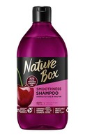 NATURE BOX Cherry разглаживающий шампунь для непослушных и волнистых волос, 385мл