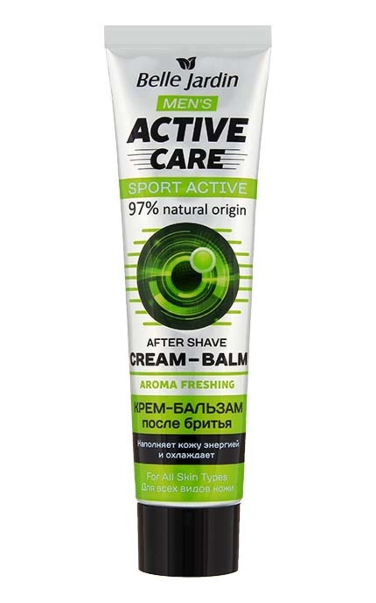 BELLE JARDIN MEN BELLE JARDIN Skin Care Sport Active крем-бальзам после бритья, 100мл 100 мл