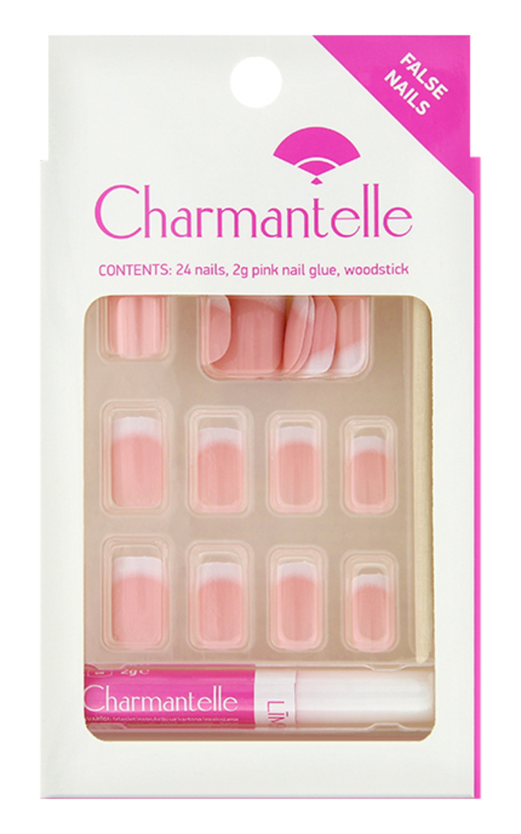 CHARMANTELLE CHARMANTELLE комплект накладных ногтей, 24шт. 1 шт