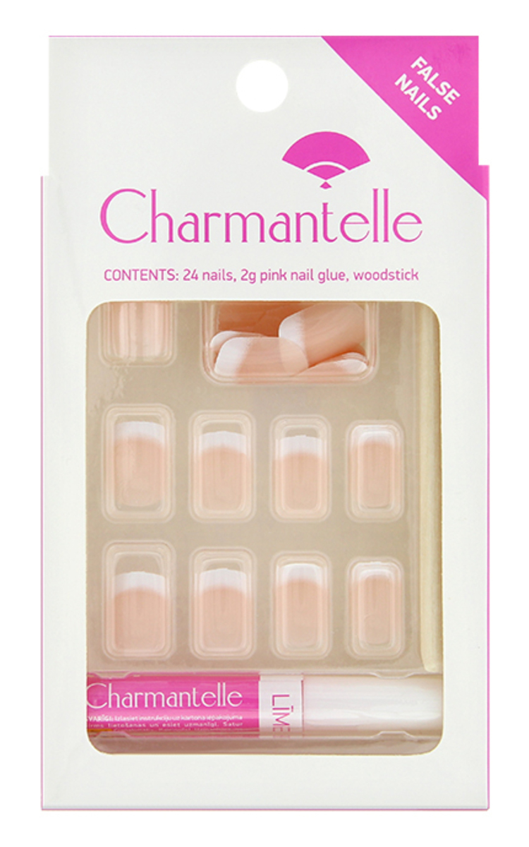 CHARMANTELLE CHARMANTELLE комплект накладных ногтей, 24шт. 1 шт