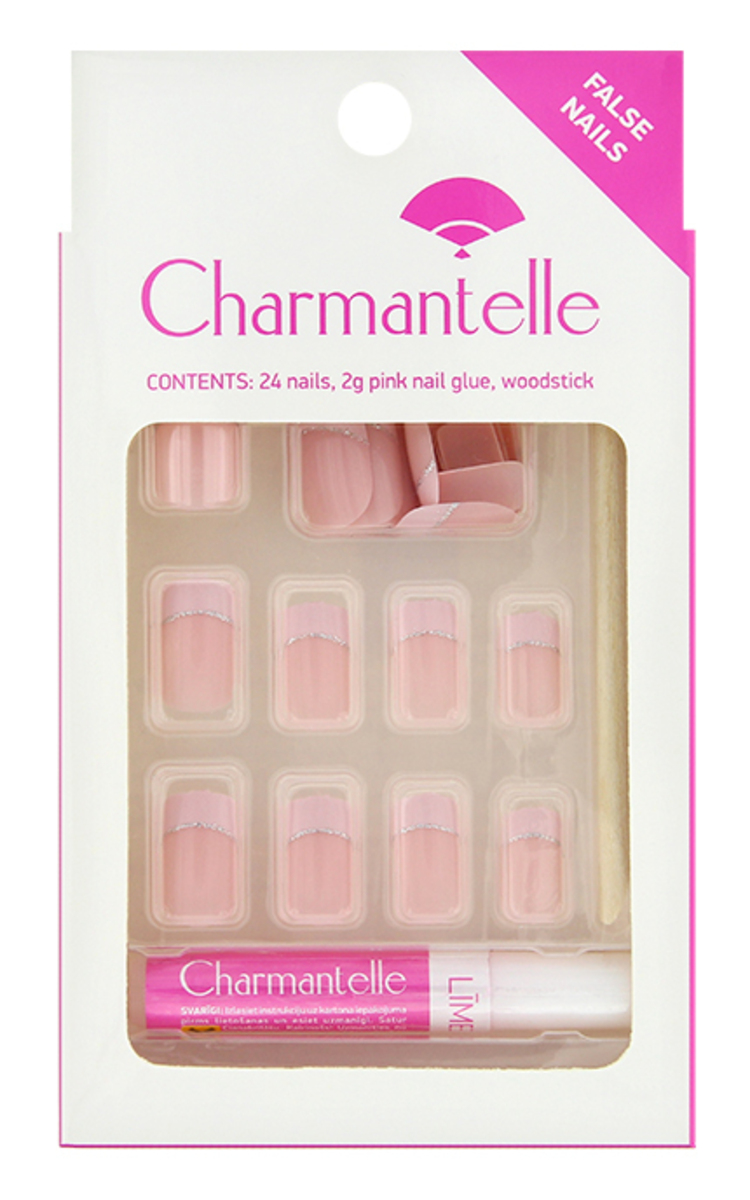 CHARMANTELLE CHARMANTELLE комплект накладных ногтей, 24шт. 1 шт