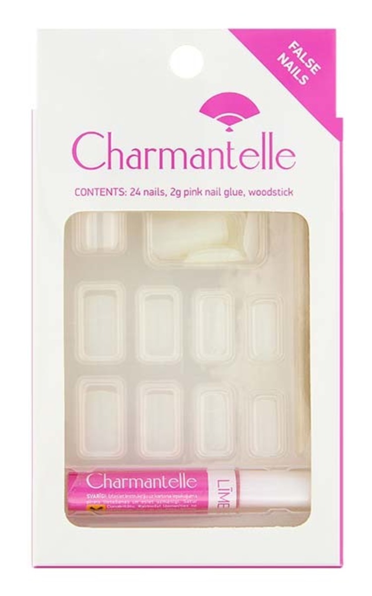 CHARMANTELLE CHARMANTELLE комплект накладных ногтей, 24шт. 1 шт