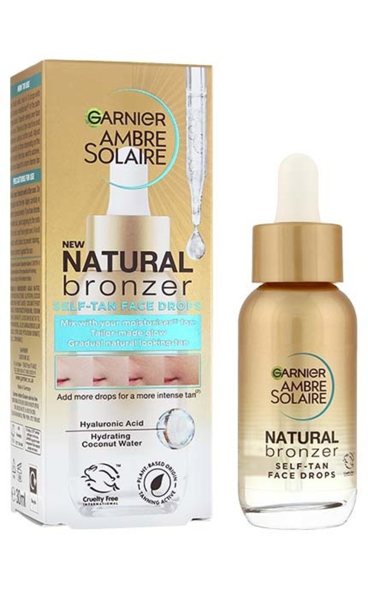 AMBRE SOLAIRE AMBRE SOLAIRE Natural Bronzer самотонирующие капли для лица, 30мл 30 мл