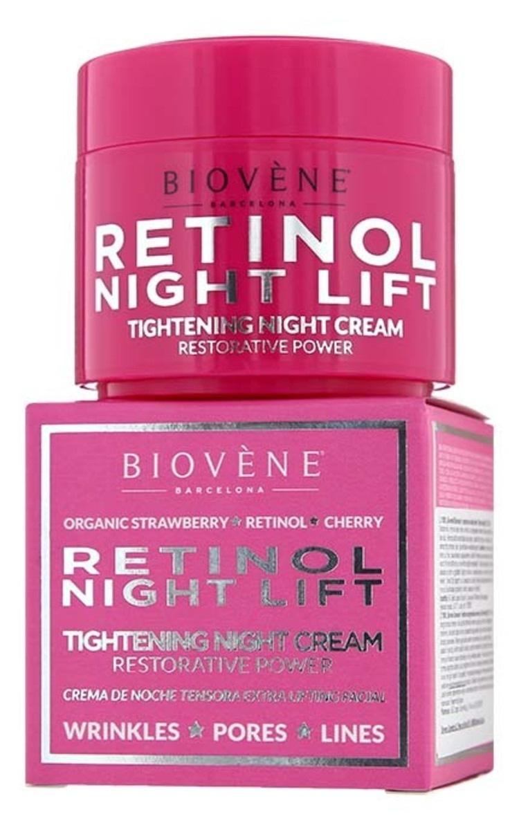 BIOVENE BIOVENE Retinol Night Lift укрепляющий и увлажняющий ночной крем, 50мл 50 мл