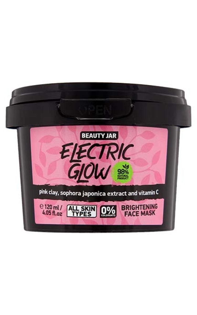 BEAUTY JAR BEAUTY JAR Electric Glow sejas maska ādas mirdzumam, 120ml 120 ml