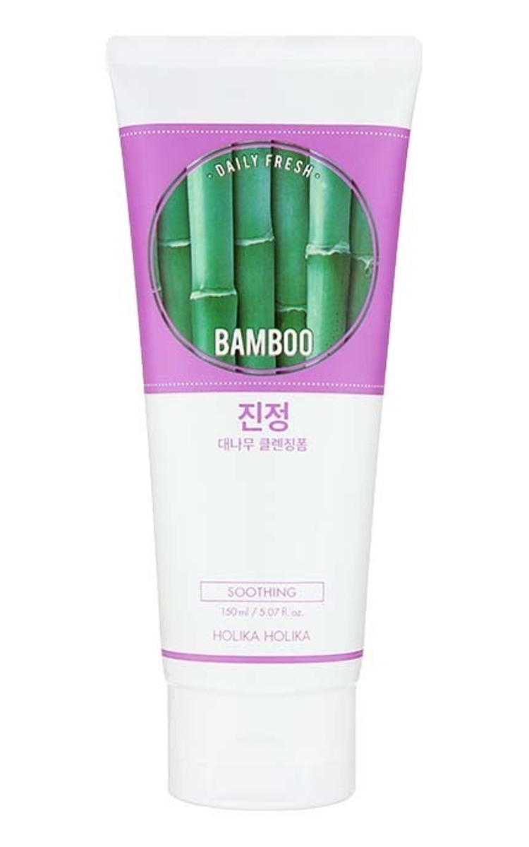 HOLIKA HOLIKA HOLIKA HOLIKA Daily Fresh Bamboo sejas mazgāšanas putas, 150ml 150 ml