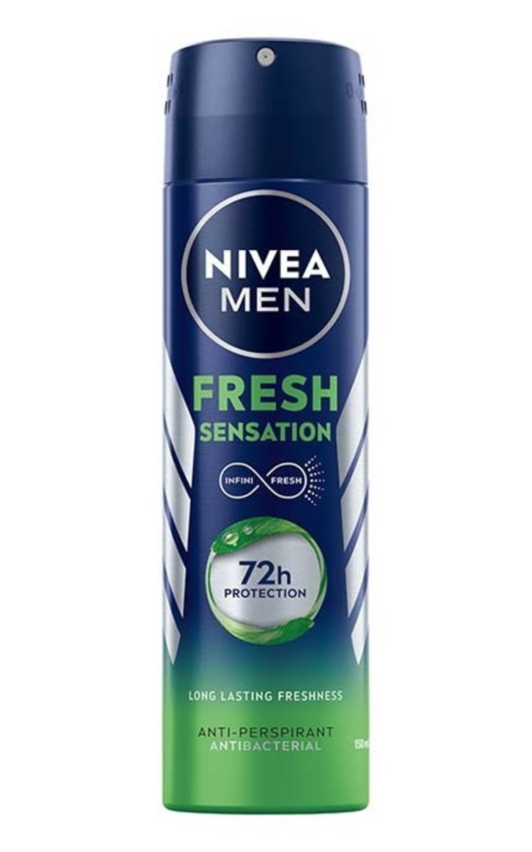 NIVEA MEN NIVEA MEN Fresh Sensation izsmidzināms antiperspirants, 150ml 150 ml