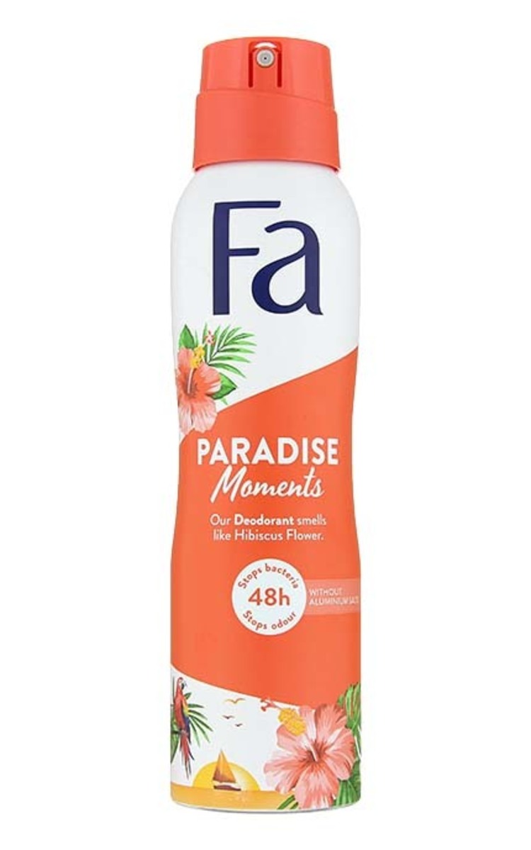 FA FA Paradise Moments izsmidzināms dezodorants, 150ml 150 ml