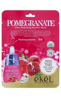 EKEL Ultra Hydrating Essence Mask Pomegranate auduma maska ar granātābola ekstraktu, 25ml