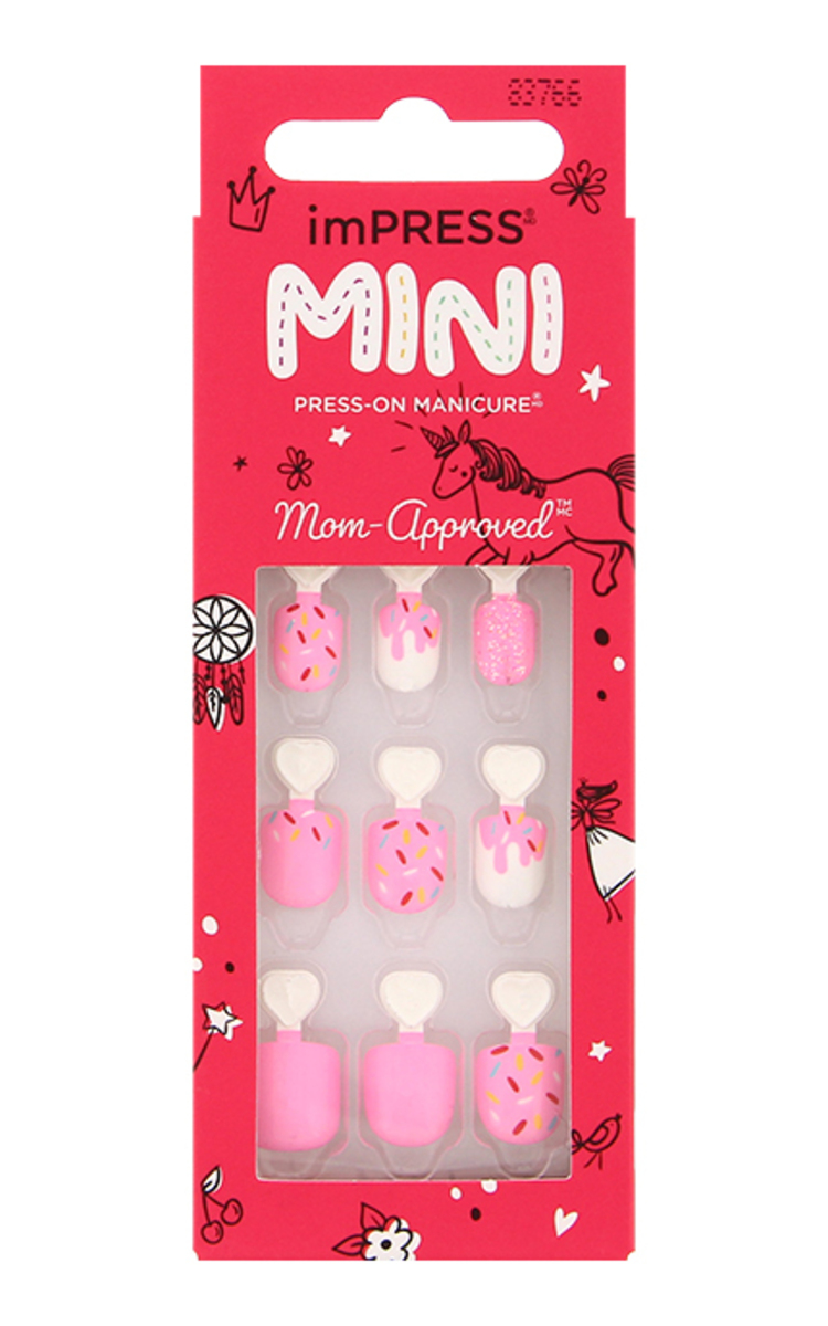 KISS KISS Impress Mini Super Duper комплект накладных ногтей для детей, 20шт. 1 шт