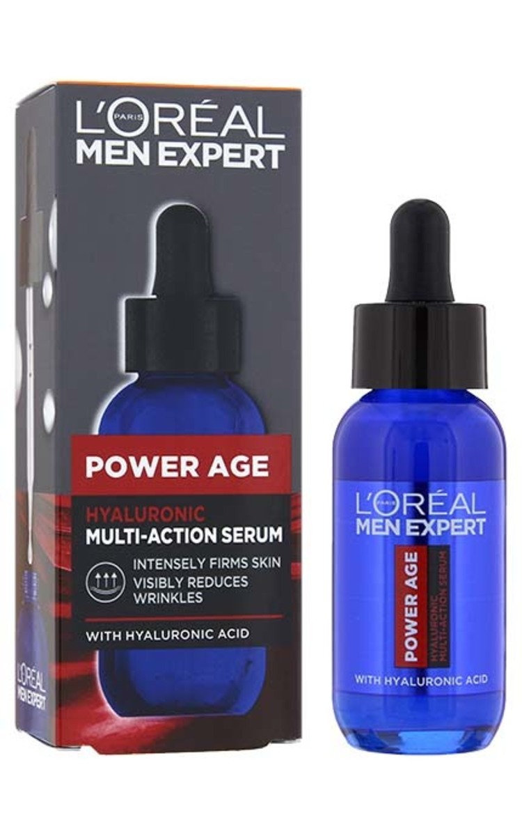 L`OREAL MEN EXPERT L'OREAL MEN EXPERT Power Age сыворотка с гиалуроновой кислотой для лица, 30мл 30 мл