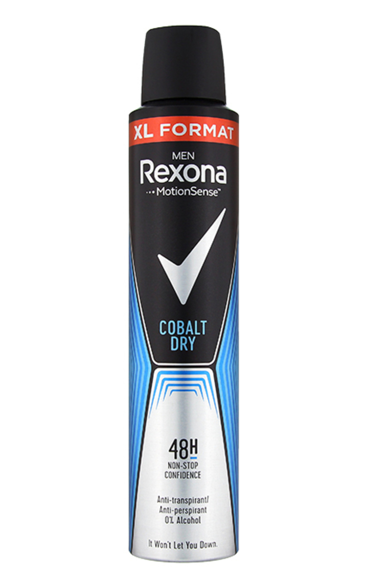 REXONA MEN REXONA MEN Cobalt Dry izsmidzināms antiperspirants, 200ml 200 ml