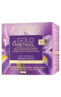 EVELINE Gold&Retinol крем для лица, укрепляющий, 50+, 50мл