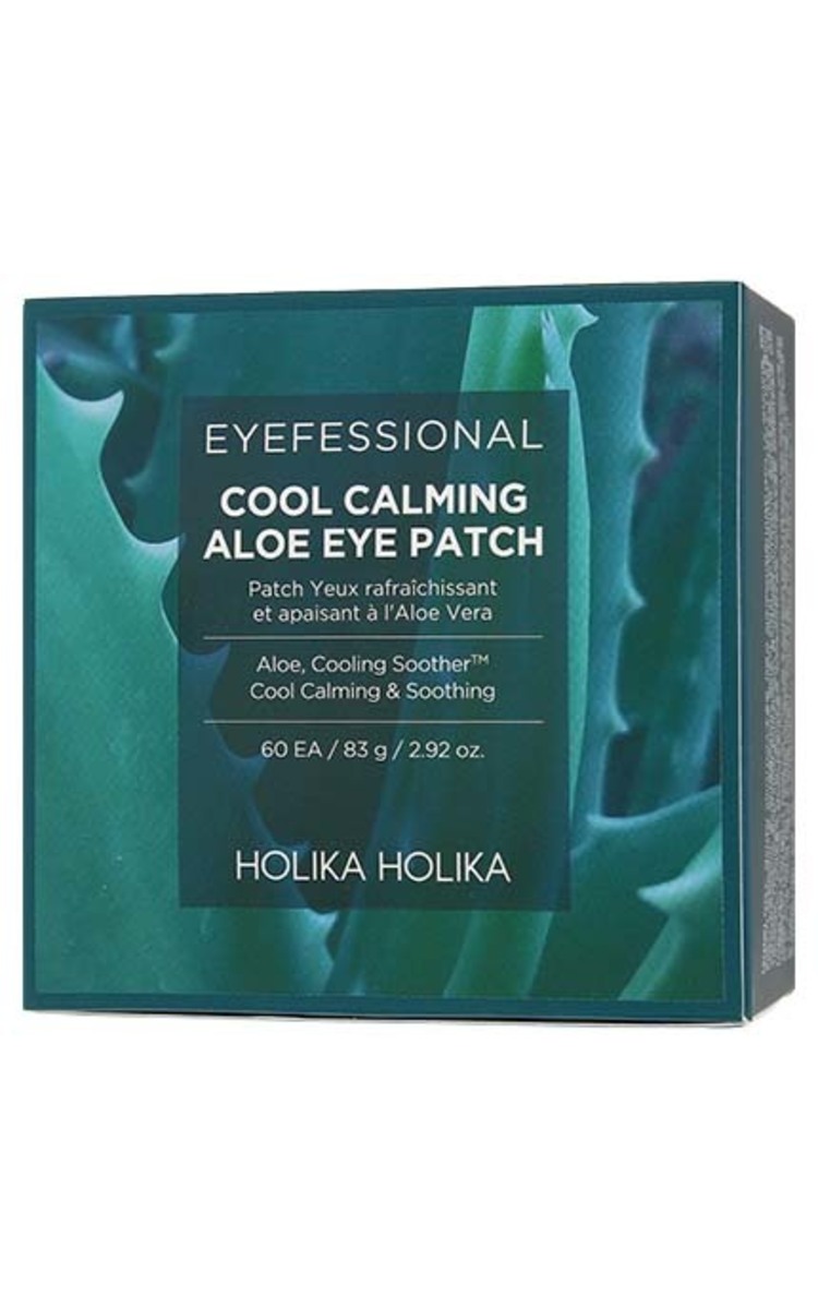 HOLIKA HOLIKA HOLIKA HOLIKA Eyefessional Cool Calming Aloe hidrogela patči ādai ap acīm, 60gab 60 gab.