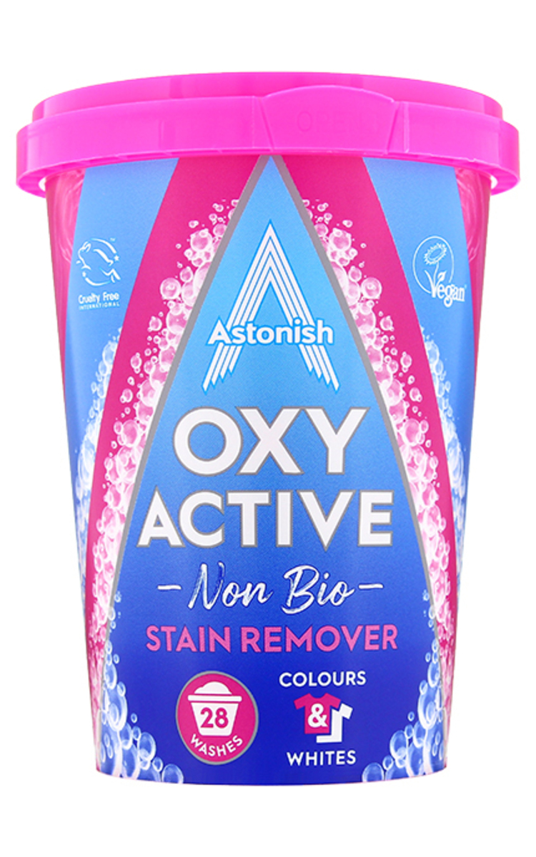 ASTONISH ASTONISH Oxy Active līdzeklis ikdienas traipu noņemšanai, 625g 625 g