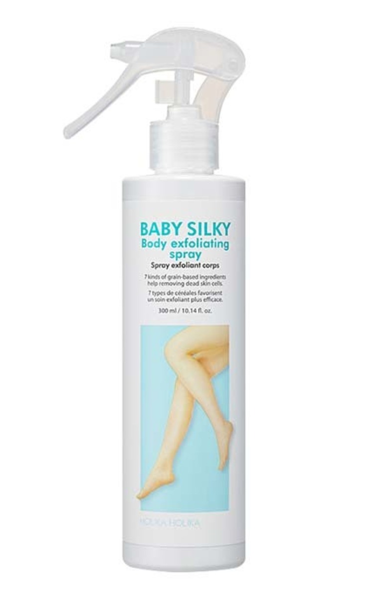 HOLIKA HOLIKA HOLIKA HOLIKA Baby Silky отшелушивающий спрей для тела, 300мл 300 мл