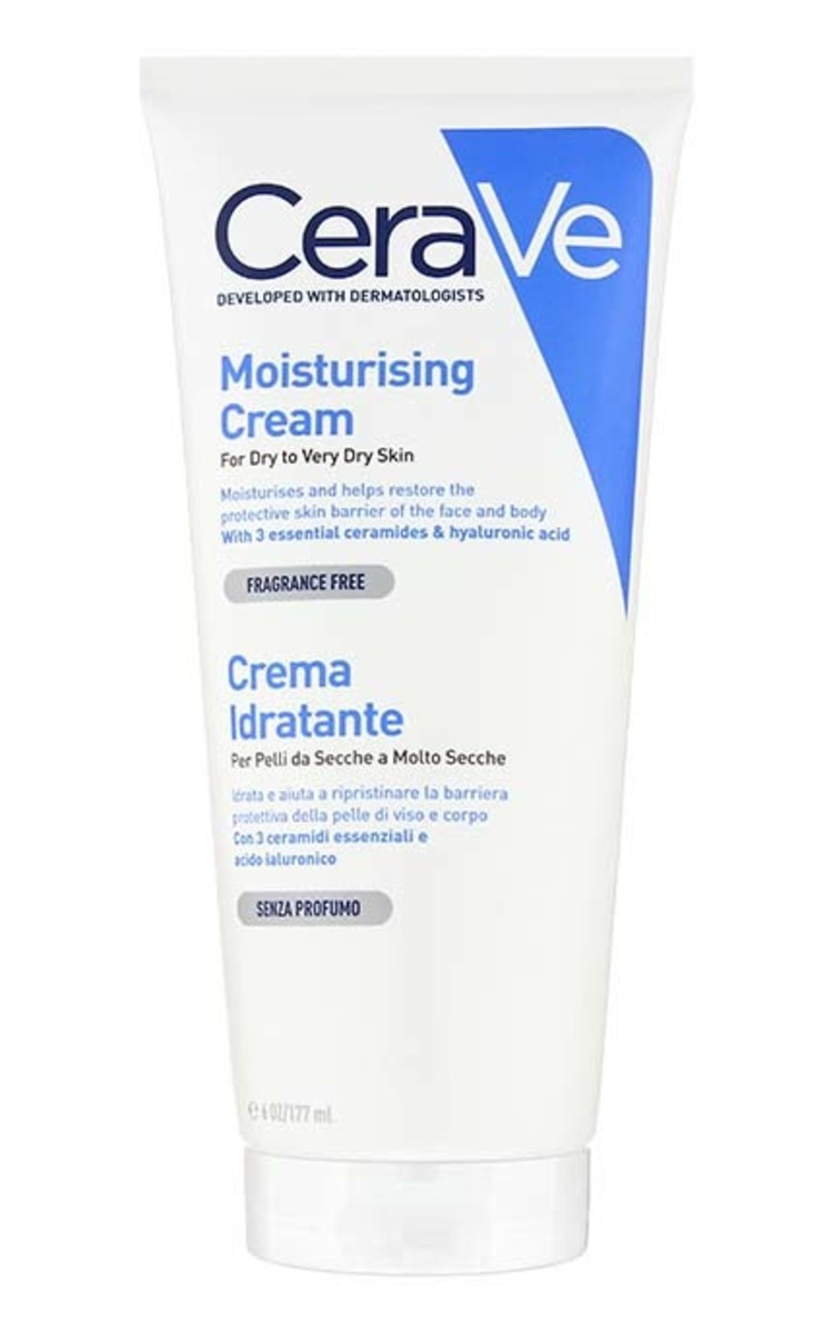 CERAVE CERAVE Moisturising mitrinošais krēms ar hialuronskābi un keramīdiem, 177ml 177 ml