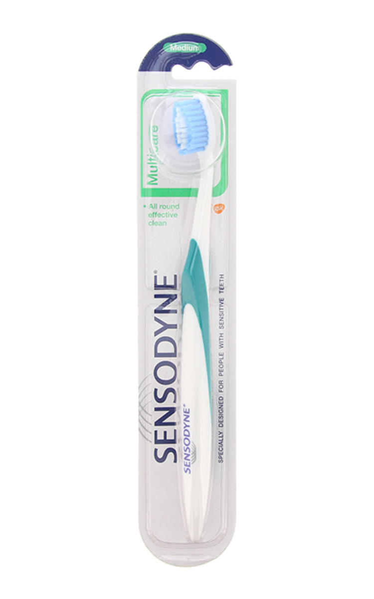 SENSODYNE SENSODYNE Multicare Medium zobu birste (dažādas krāsas) 1 gab.